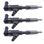 3X New Fuel Injectors 1J808-53052 0445110775 for Kubota Loader R430 D1803 V2403
