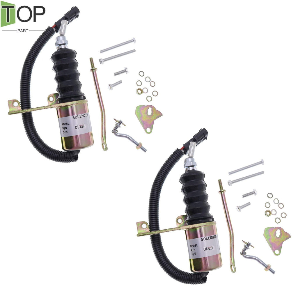2X Deutz Bosch RSV 12V Fuel Shutoff Solenoid SA-3742-12 3932017 New