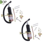 2X Deutz Bosch RSV 12V Fuel Shutoff Solenoid SA-3742-12 3932017 New