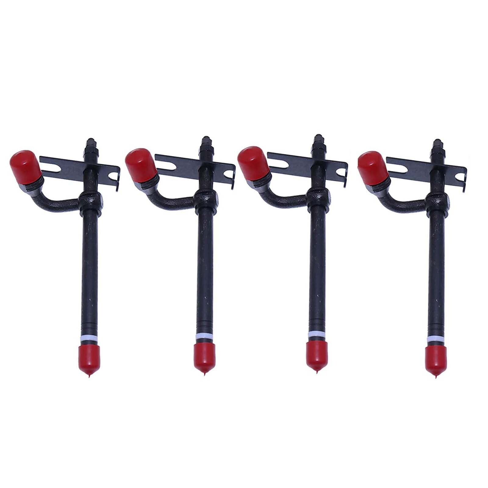 4X Fuel Injector A140829 for Case Tractors 350 350B 450 480B 580B Parts