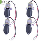 4X 12V Solenoid 1753ES-12E6ULB1S1 for 1991-2005 Grasshopper 603350 Mower