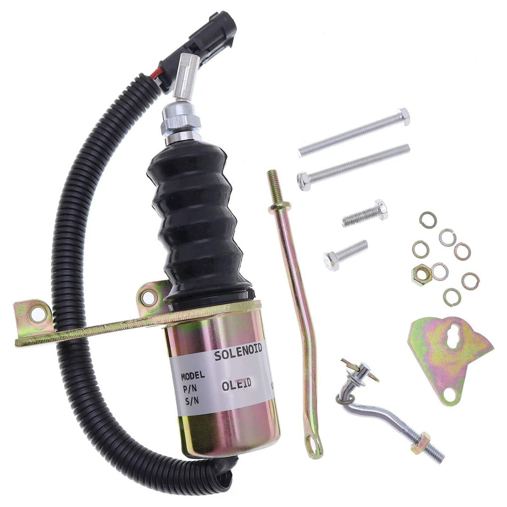 4X 12V Fuel Shutoff Solenoid Valve 75366GT for Genie S-80 S-85 S-100 S-105 Z-80
