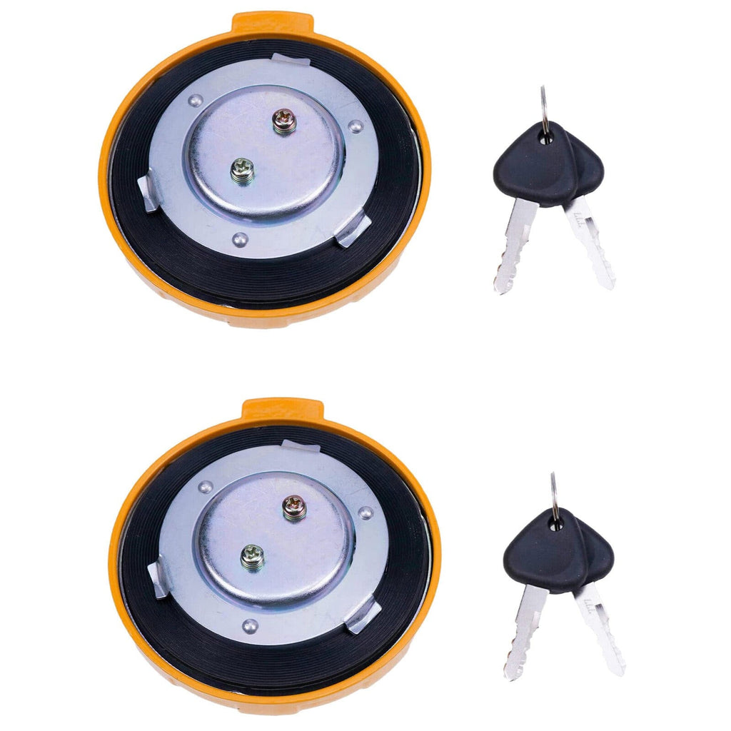 2X Fuel Tank Cap VOE14528922 for Volvo EC140 EC180B EC240B EC290B EC700B