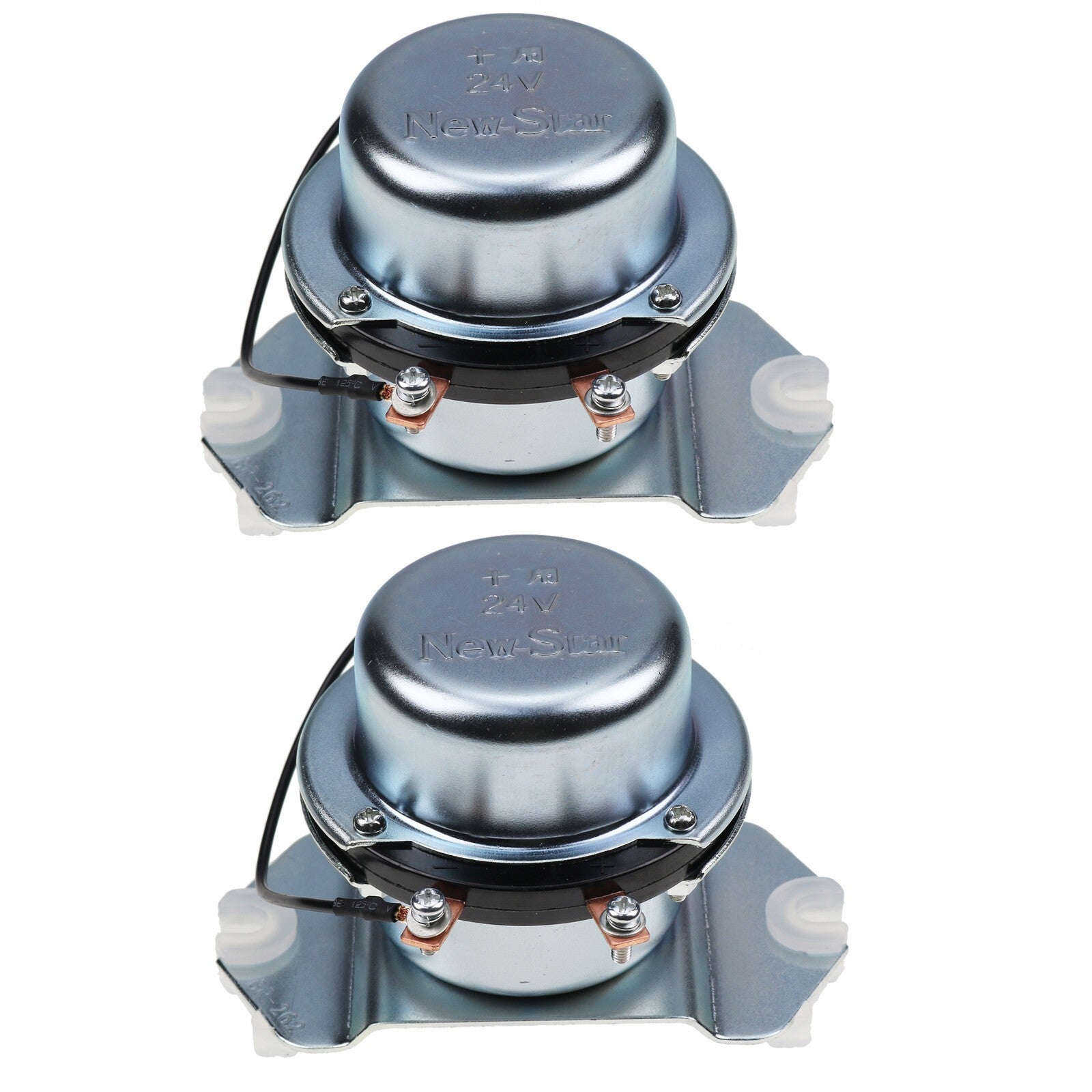 2X 24V Relay 8943795431 for Hitachi EX200-2 EX200-3 EX120-2 8973795432