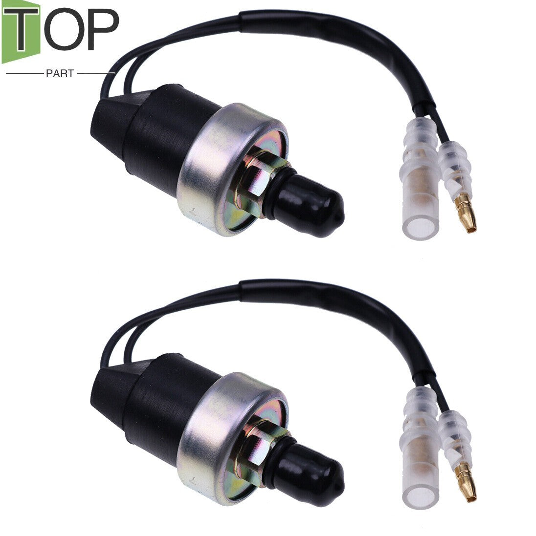 2X Oil Pressure Sensor 4259333 for John Deere 190 290D 490 495D 590D 595D 70D