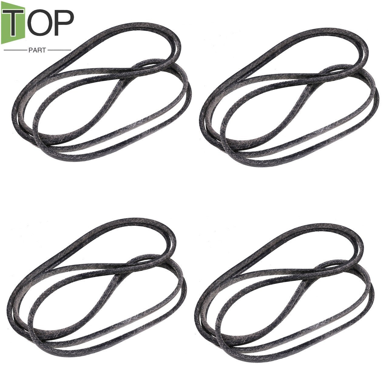 4X M154621 Belts for John Deere X300 X304 X320 X340 X360 Z245 Mower Deck