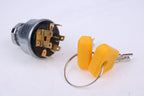 Clark Forklift Truck Ignition Switch with 2 Keys - Part 7004147 2368655 2782017