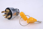 Clark Forklift Truck Ignition Switch with 2 Keys - Part 7004147 2368655 2782017