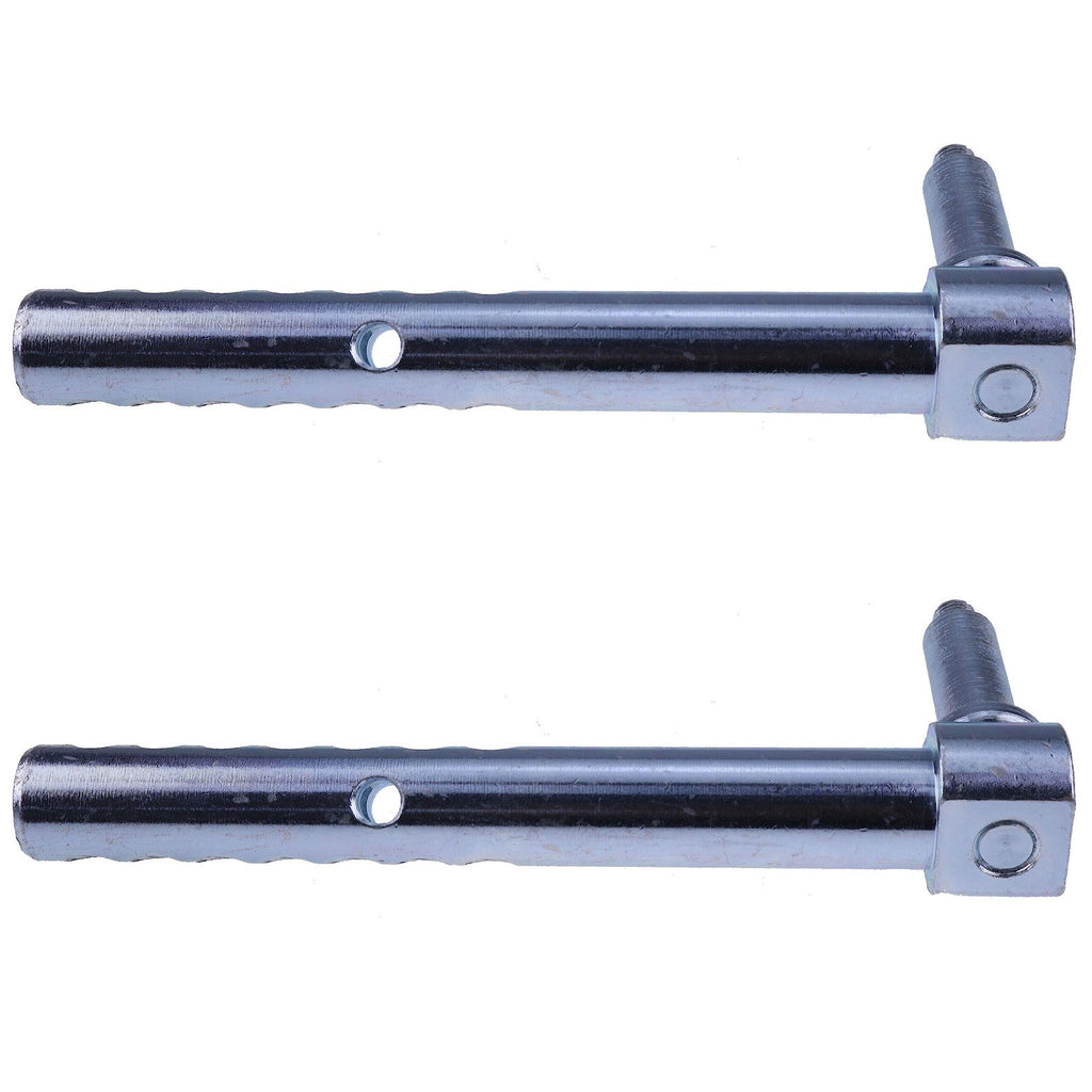 2X John Deere X320 X324 X500 GX225 Left Front Gage Wheel Arm AM120681