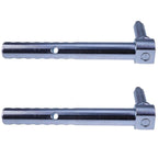 2X John Deere X320 X324 X500 GX225 Left Front Gage Wheel Arm AM120681