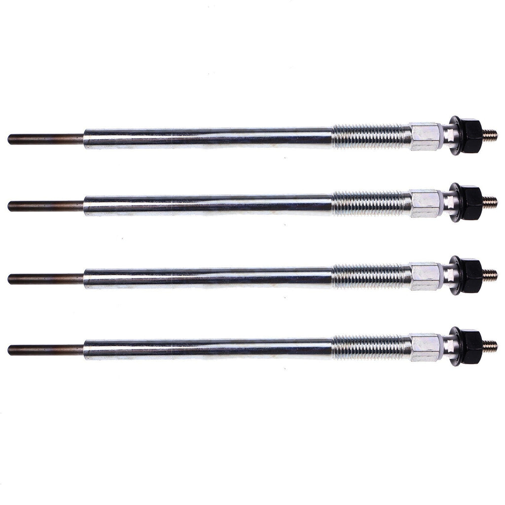 4X Glow Plugs 7030400 for Bobcat S450-S630 & Doosan D24 Diesel Engine Parts