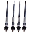 4X Glow Plugs 7030400 for Bobcat S450-S630 & Doosan D24 Diesel Engine Parts