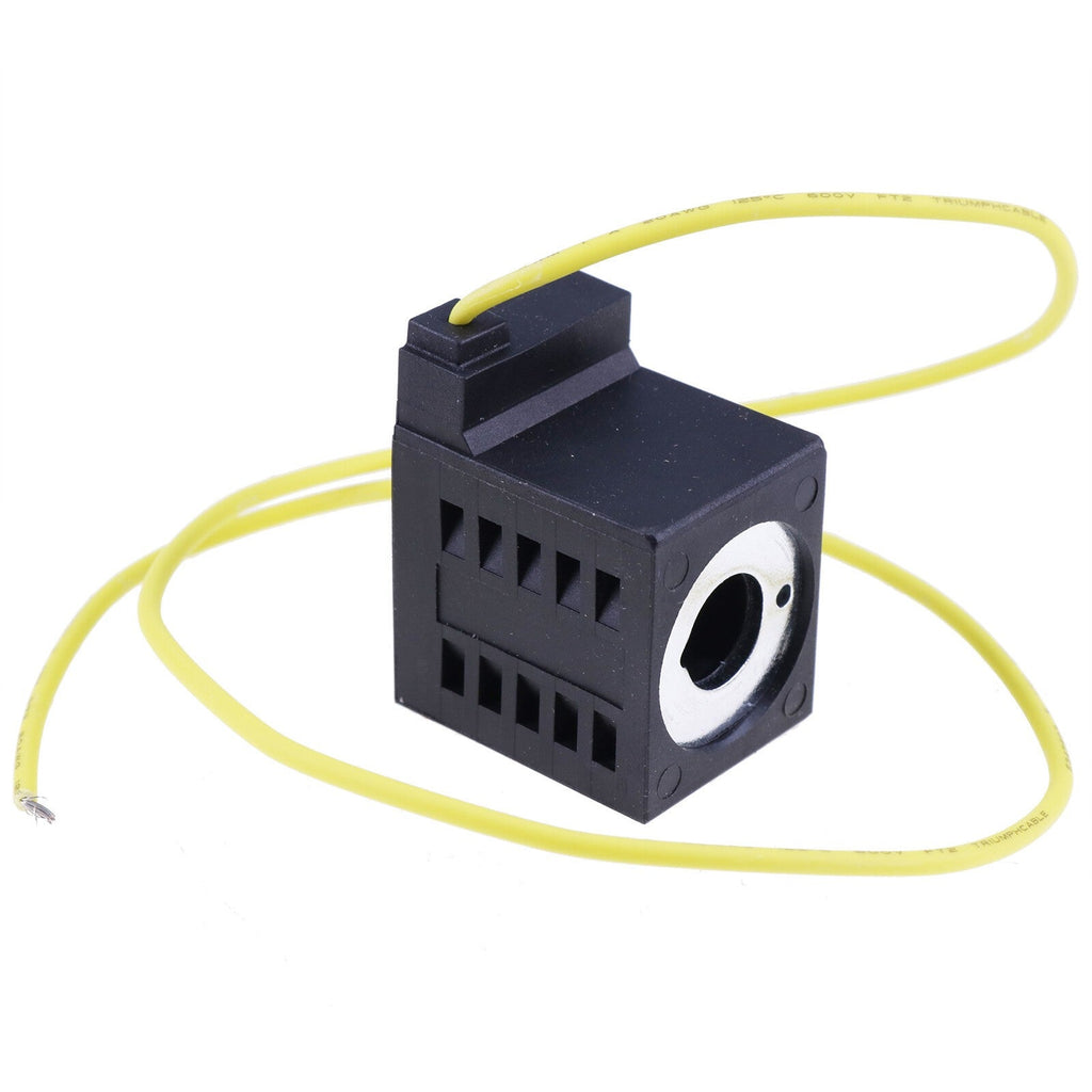 Deltrol 10226-08 Solenoid Coil 10V DC 25W Single Lead Wire #1022608