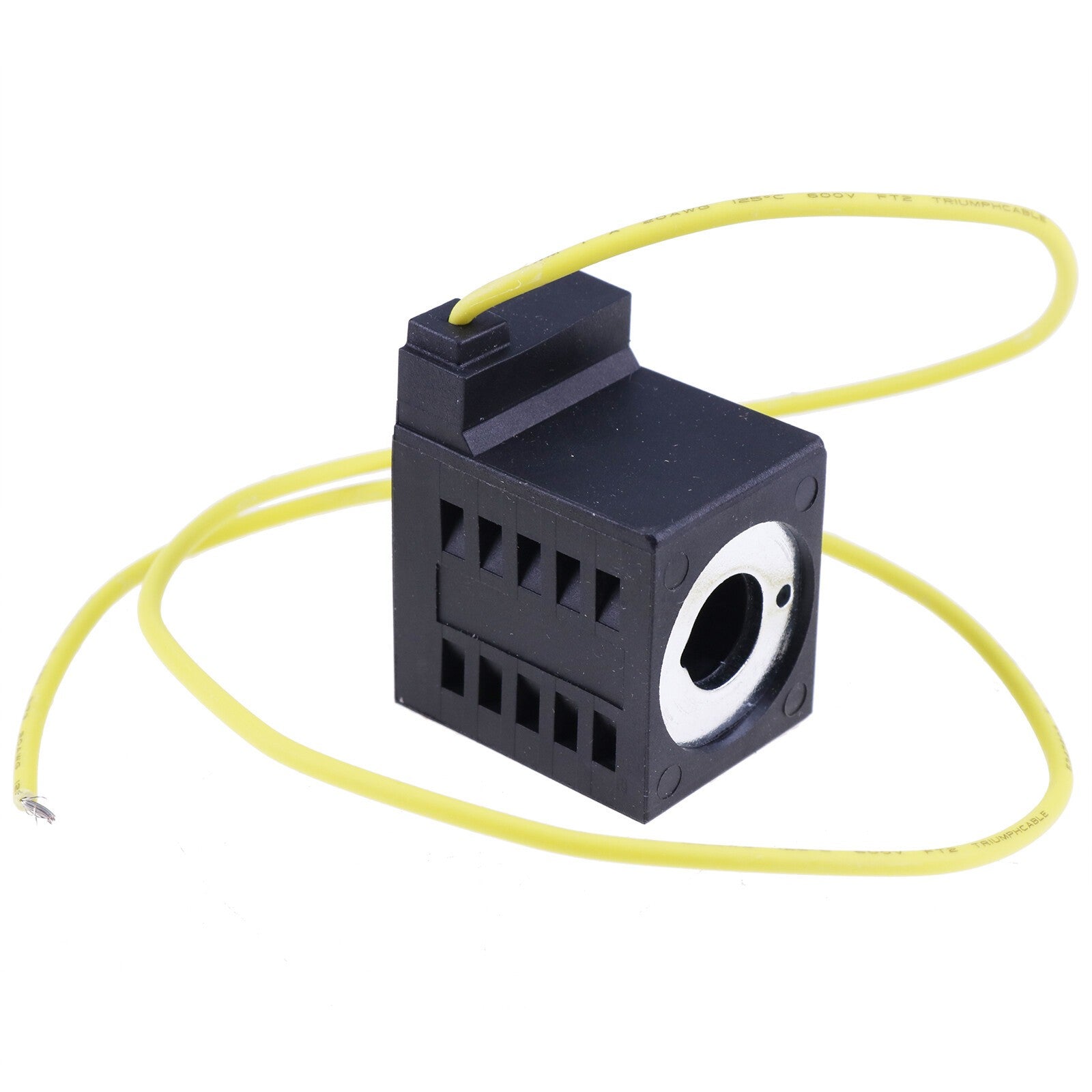 Deltrol 10226-08 Solenoid Coil 10V DC 25W Single Lead Wire #1022608