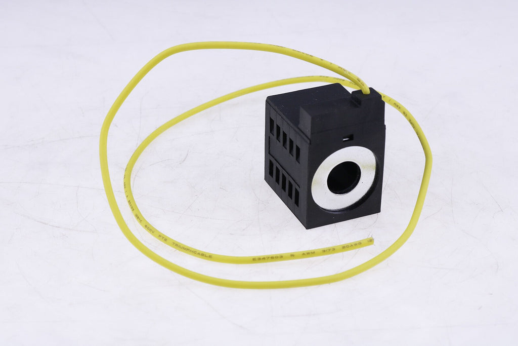 Deltrol 10226-08 Solenoid Coil 10V DC 25W Single Lead Wire #1022608