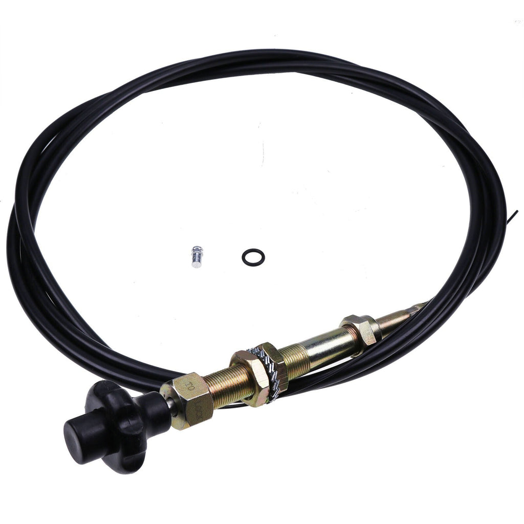 10FT Heavy Duty Vernier Locking Throttle Cable VCGTX10 for Trucks New