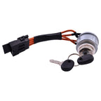 Ignition Key Switch 86569718 for New Holland TC25 TC29 TC33 Tractors