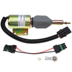 24V Fuel Shut Off Solenoid for John Deere 200LC 230LC 270LC 160LC 120 230LCR