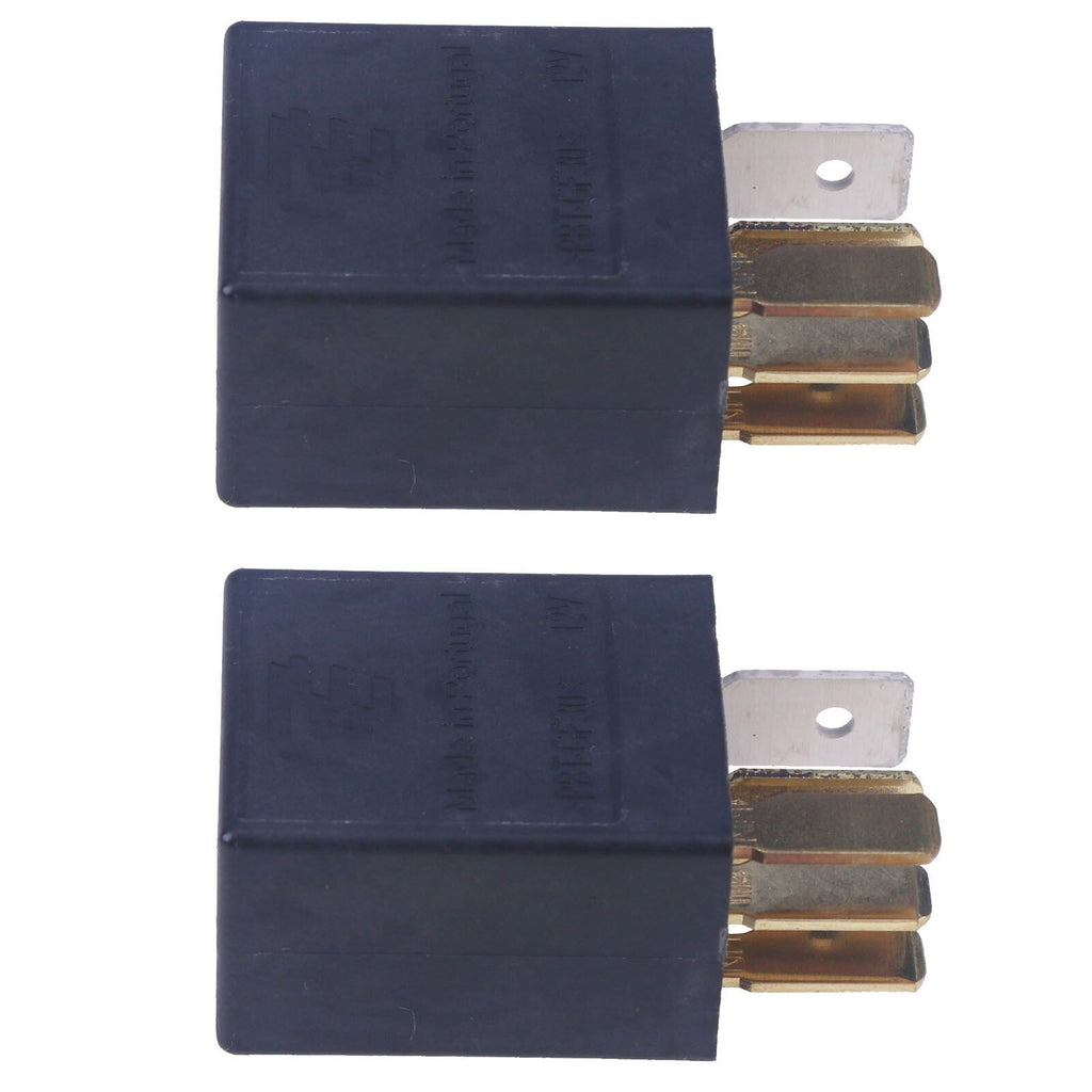 2X Bosch 12V 30A HWH RV Control Box Relay 5 Pins 0 332 207 307 0332207307
