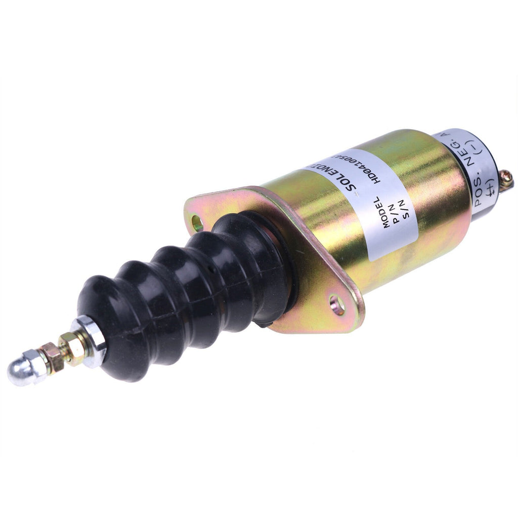 New Fuel Stop Solenoid 3906776 SA-3151-24 24V for Cummins 6CTA Excavator