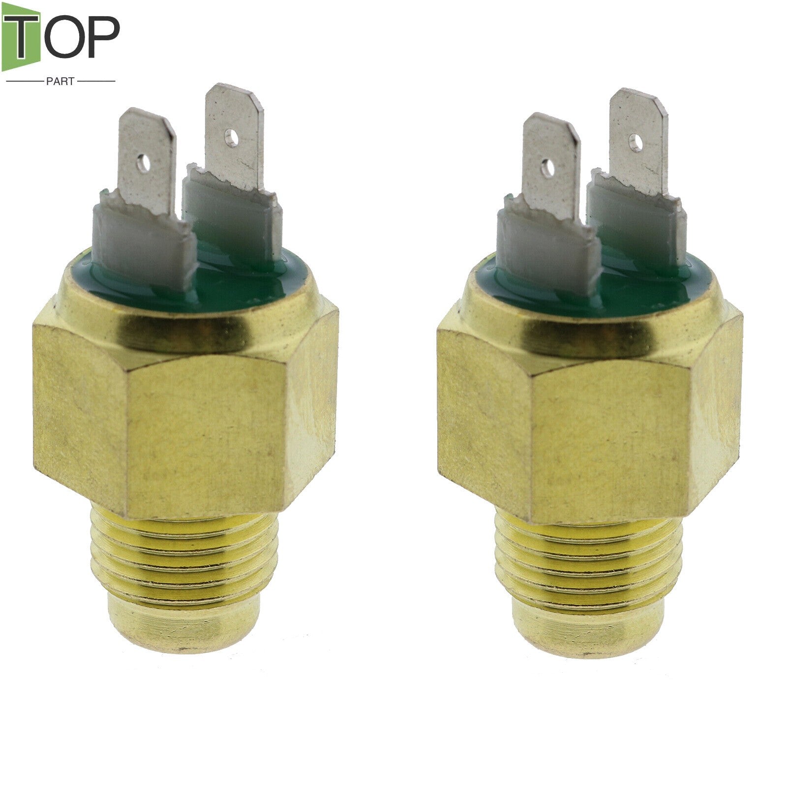 2X Water Temp Sensor Sender for Perkins 1004.40 1004.40T 1006.60 1006.60T