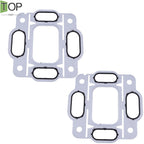 2X Turbocharger Mounting Gasket 3921926 for Cummins 4B 6B C8.3 Engine