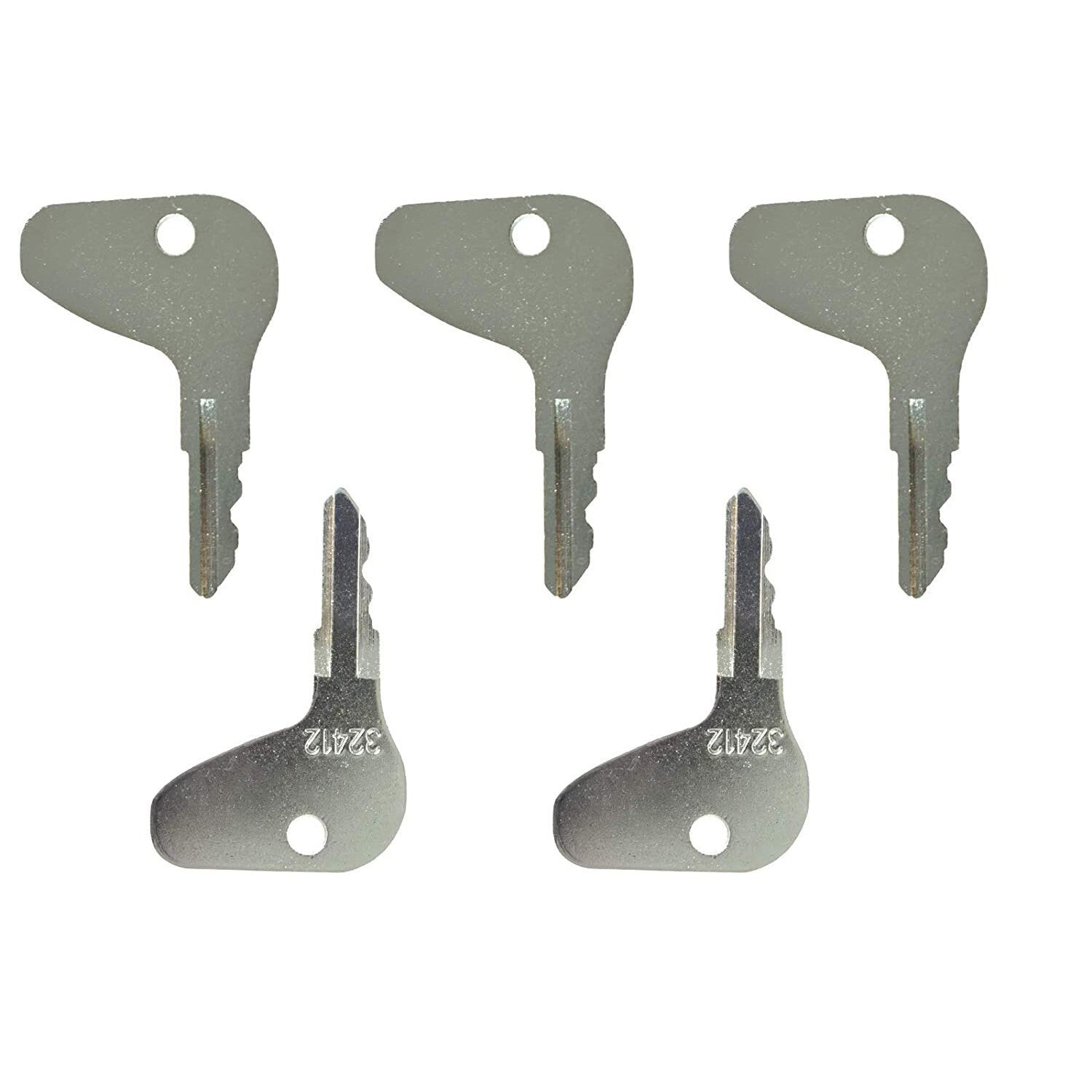 5X Kubota Tractor Ignition Keys H32412 35260-31852 M4700 M4800 M5400 MX5000