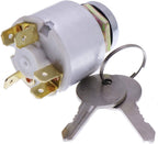 Universal 31973K4183 Ignition Key Starter Switch for Car Tractor Trailer Boat