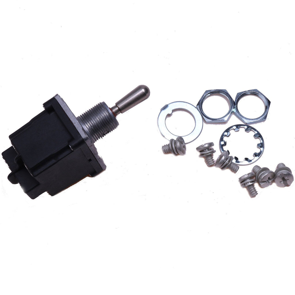 Snork 3020018 3-Position DPDT Sealed Toggle Switch Screw Terminals
