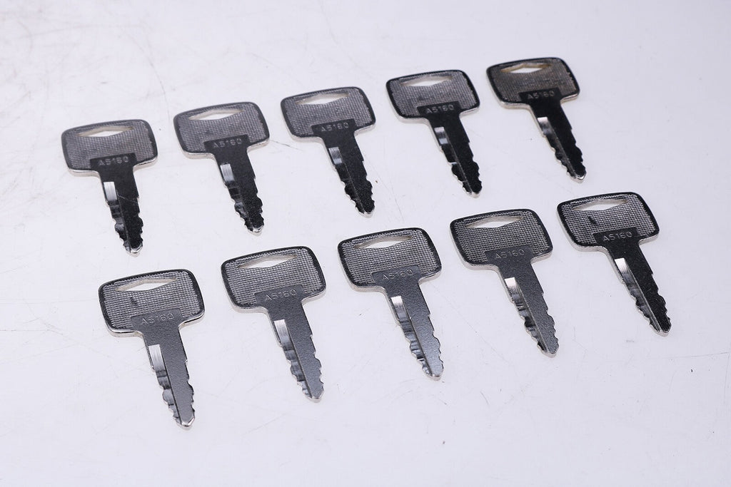 10 Starter Ignition Replacement Keys #A5160 - Set of 10 Durable Keys