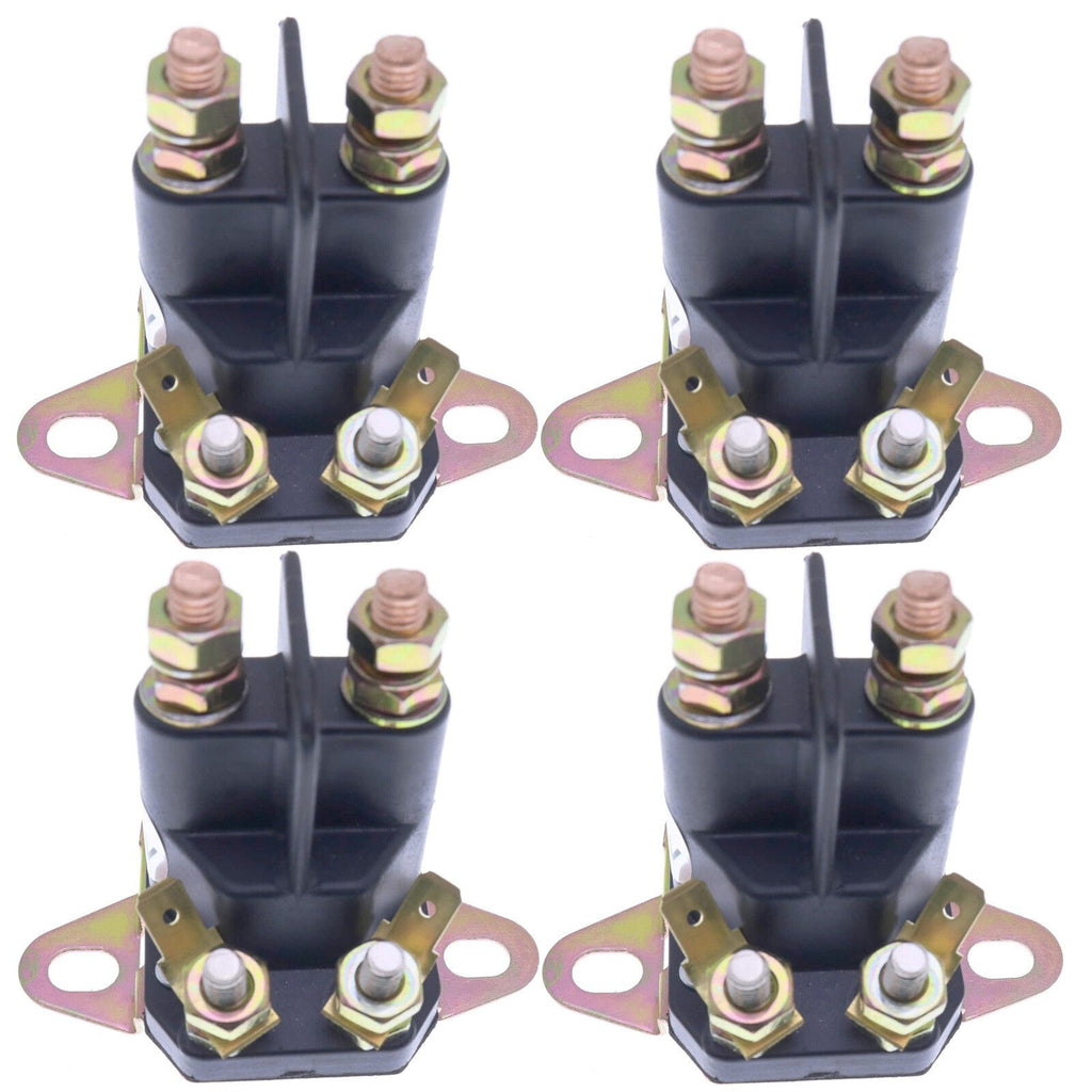 4X 12V 4-Terminal Starter Solenoid for Toro 8921221210 Replacement Parts