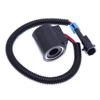 12V Solenoid Valve Coil with Connector for Bobcat Skid Steer 6309311 6671025