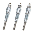 3PCS Glow Plugs 16281-65510 for Kubota D1005 D1105 D1305 Engines