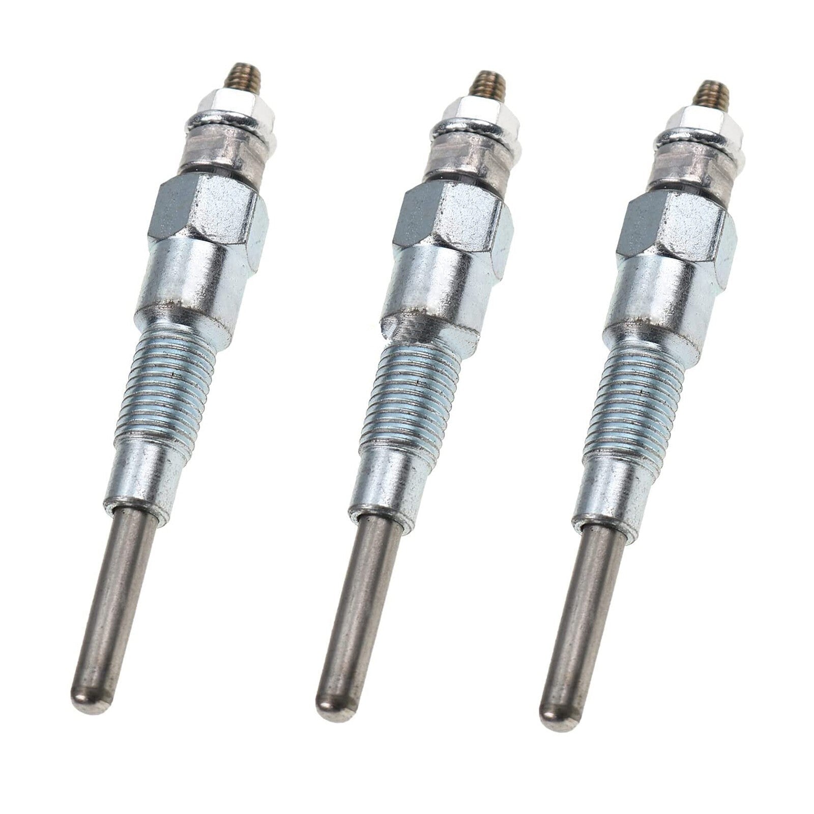 3PCS Glow Plugs 16281-65510 for Kubota D1005 D1105 D1305 Engines