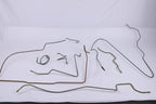 7X Power JPB8701 Brake Line Kit for 1987-1995 Jeep Wrangler YJ Complete