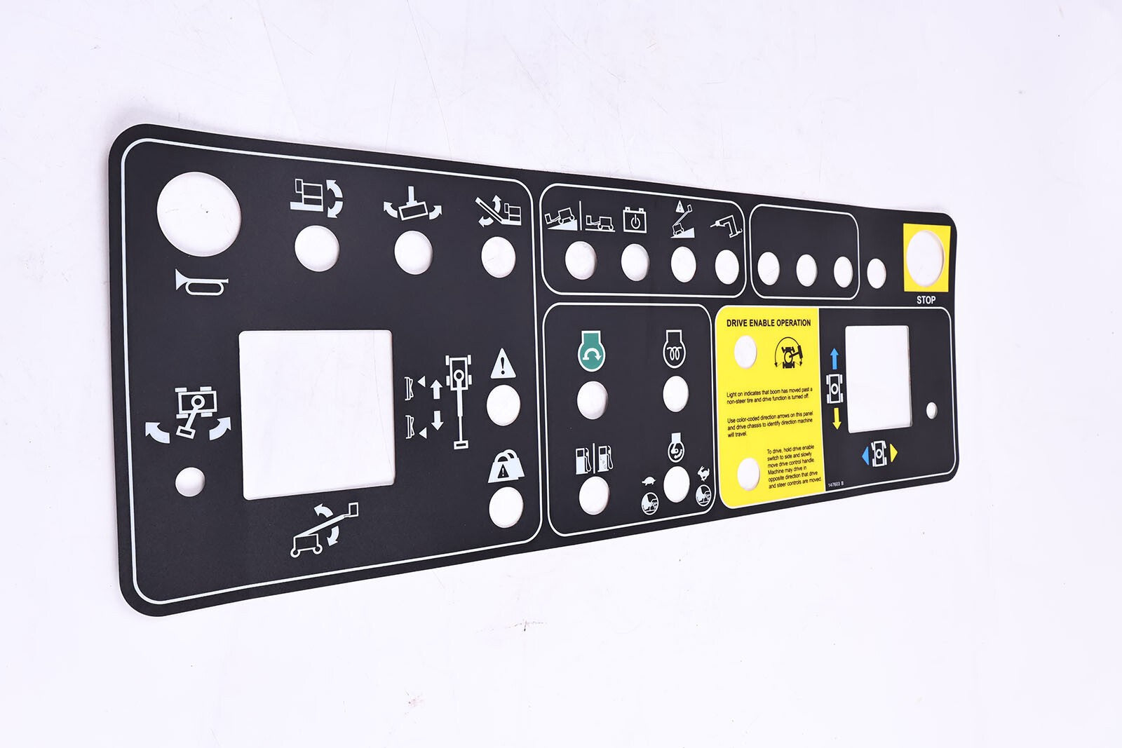 New 147575GT Control Panel Decal for Genie S-65TRAX S-60TRAX S-85 S-60 S-65