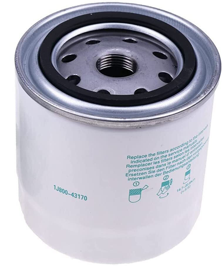 Kubota Fuel Filter 1J800-43170 1J800-43172 for KX040-4 L3560DT L3901F Tractor