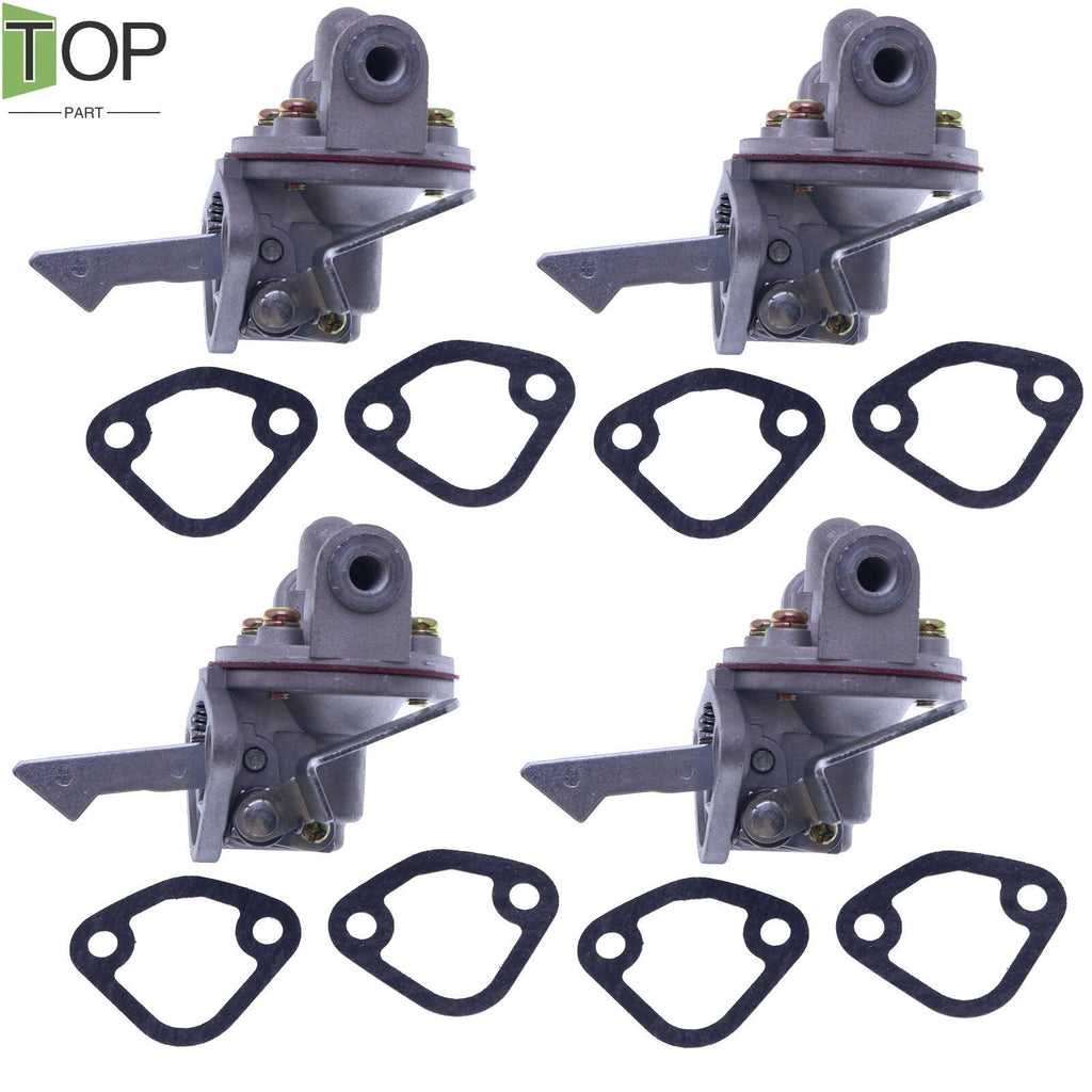 4X Fuel Lift Pump 124070-52010 124070-52011 for Yanmar 2QM15 YSM8 YSM12