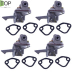 4X Fuel Lift Pump 124070-52010 124070-52011 for Yanmar 2QM15 YSM8 YSM12