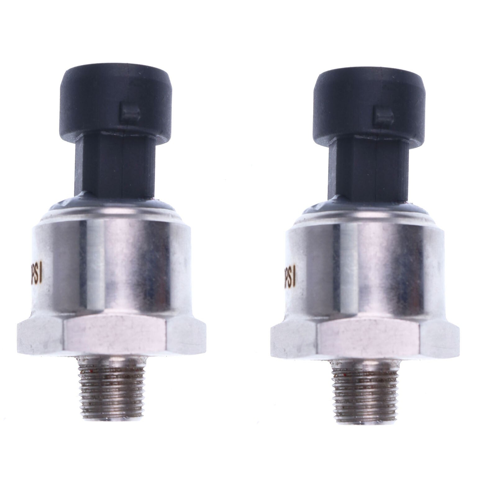 2X 1000PSI Pressure Transducer Sensor 1/8"-27 NPT DC 5V IP67 Gas Air Fuel