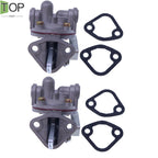2X Fuel Lift Pump 124070-52010 124070-52011 for Yanmar 2QM15 YSM8 YSM12