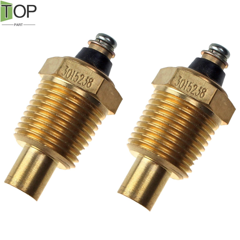 2X Water Temp Sensor 3015238 1/2NPT for Cummins KTA19GC Engine New