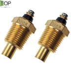 2X Water Temp Sensor 3015238 1/2NPT for Cummins KTA19GC Engine New