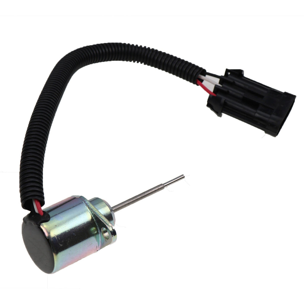 Kubota V2203 Fuel Stop Solenoid 1503ES-12A5SUC9S Replacement 1E152-60011