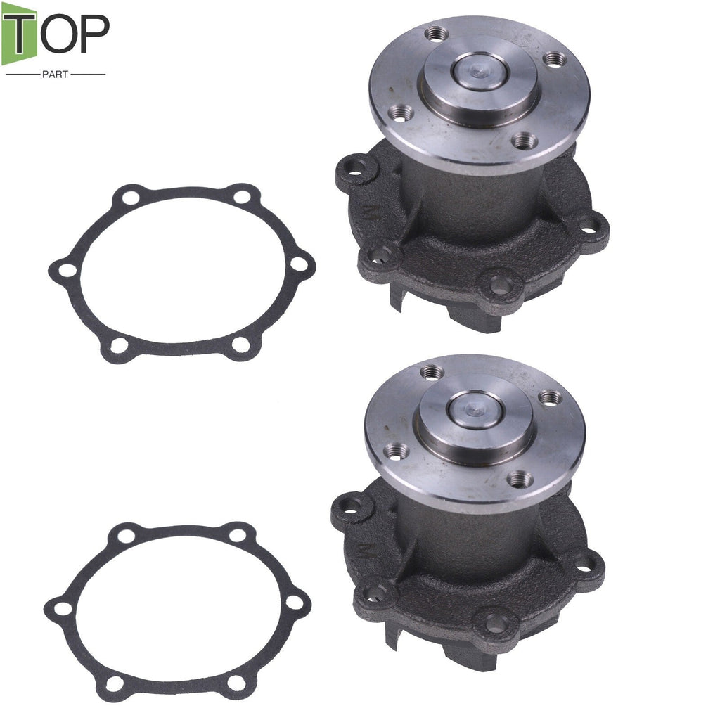 2X Water Pump 136399153 for Perkins 4.135 4.154 4.182 Gehl SL6620 SL6625