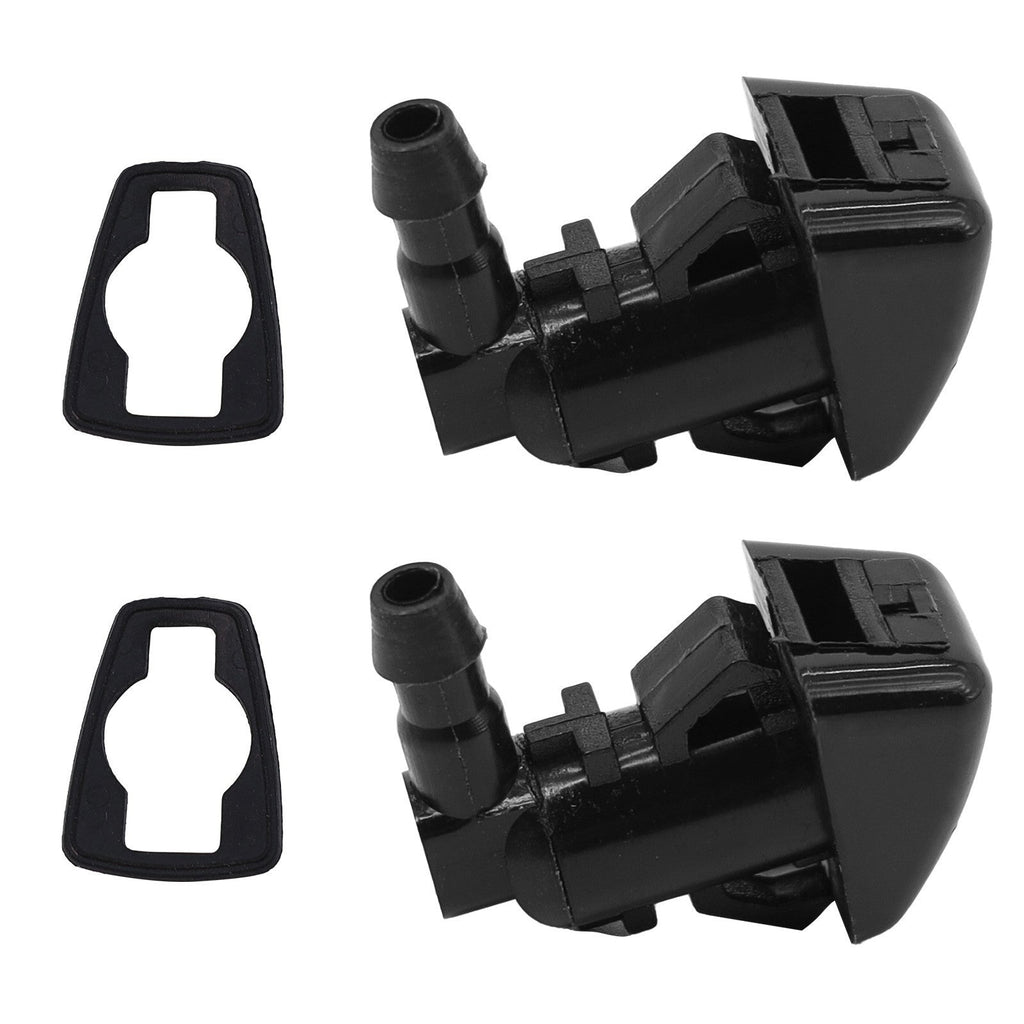 2 Windshield Wiper Washer Jets Nozzles for 2008-2010 Ford F-550 Super Duty