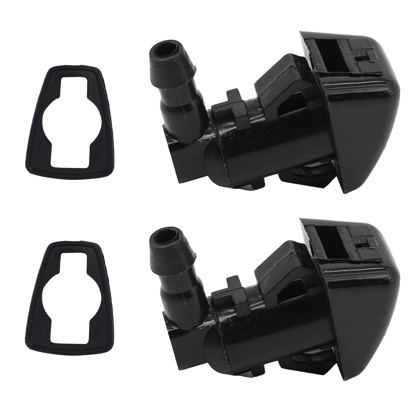 2 Windshield Wiper Washer Jets Nozzles for 2008-2010 Ford F-550 Super Duty