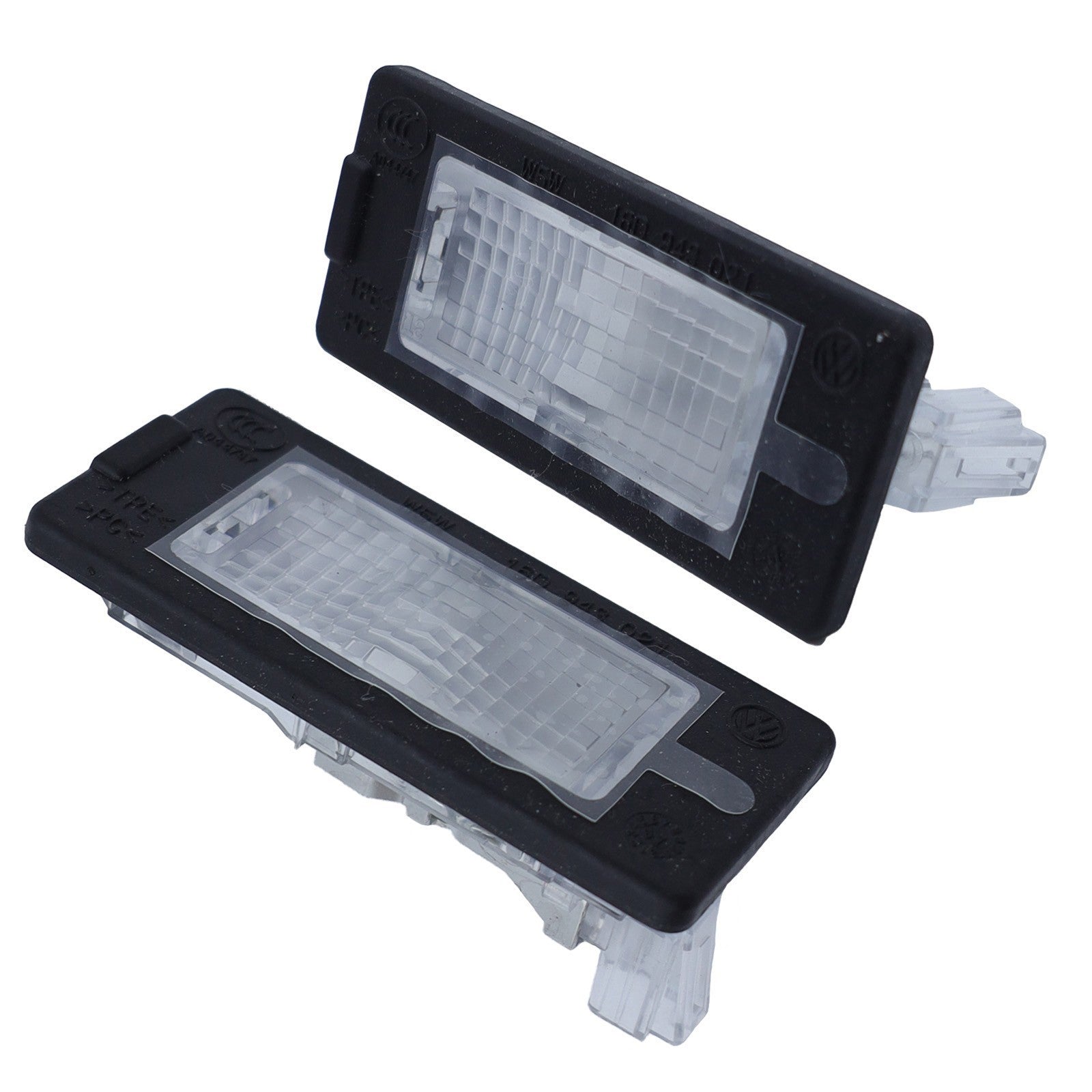 2x Rear License Plate Light for VW Volkswagen Passat Jetta Tiguan Touareg Seat