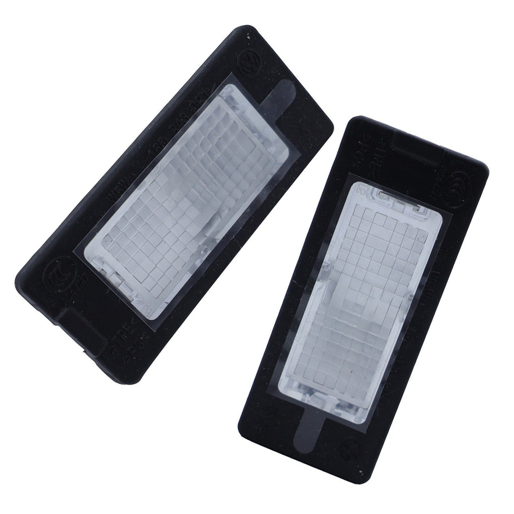 2x Rear License Plate Light for VW Volkswagen Passat Jetta Tiguan Touareg Seat