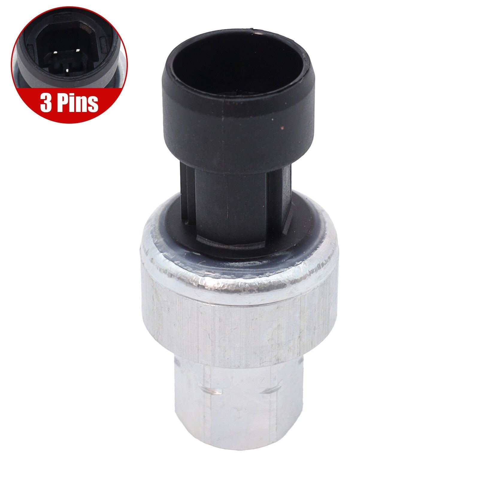 A/C Refrigerant Pressure Sensor 7701205751 for Ford Cadillac Buick GMC 2002-2018